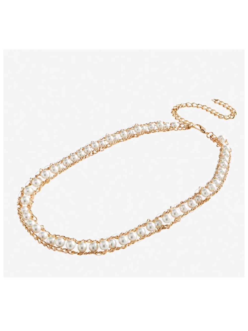 NWT Altar'd State Pearl Chain Belt